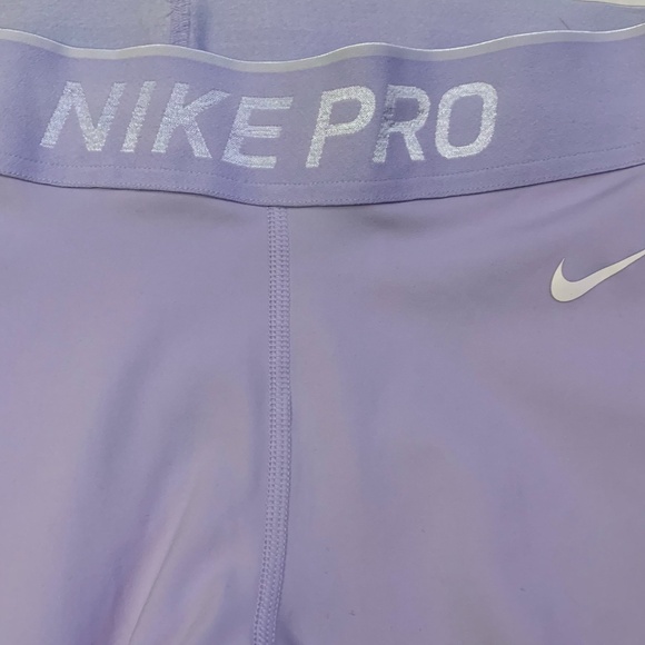NIKE PRO Meta Training Compression Tight Women’s Small Lavender Mist DRI-FIT - Picture 10 of 14